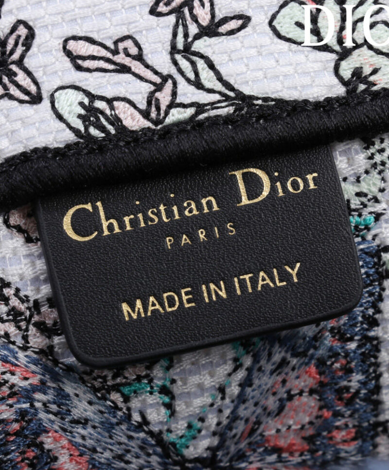 Christian Dior Medium Dior Book Tote M1286 White